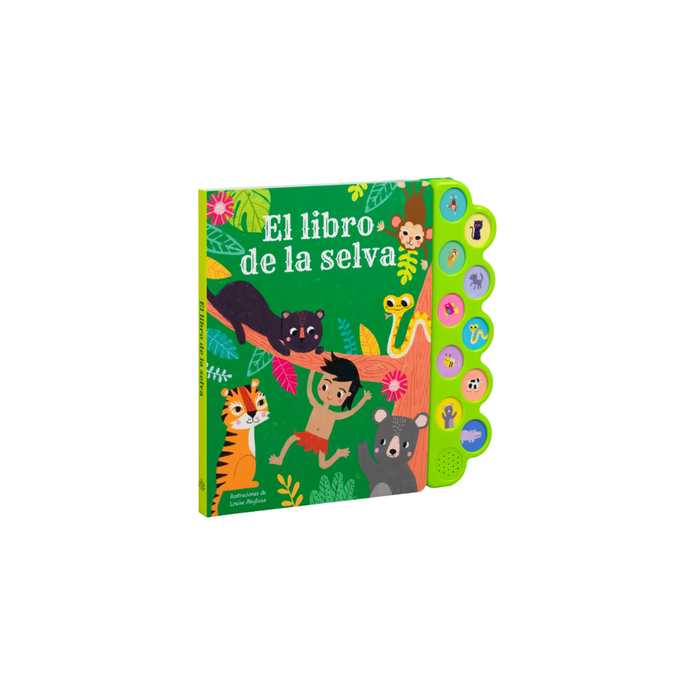 Libro Infantil Cuenta Cuentos - El Libro De La Selva