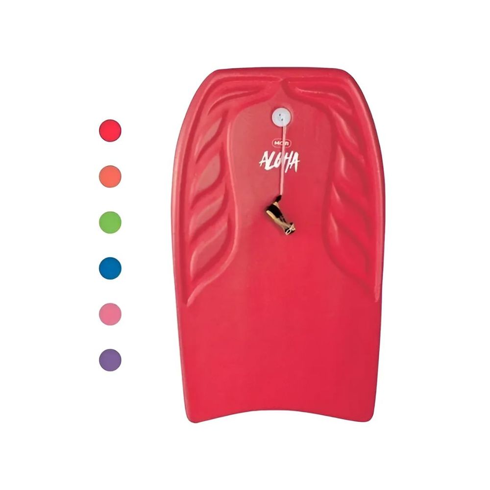 Tabla De Barrenar Surf Mor Aloha 100 X 54 Cm Bodyboard Playa Rojo