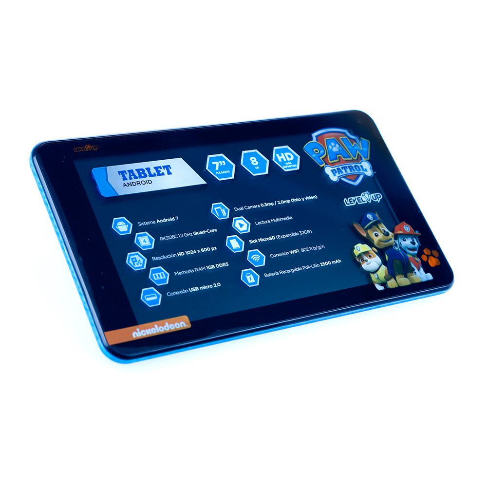 Tablet Paw Patrol Team 7"