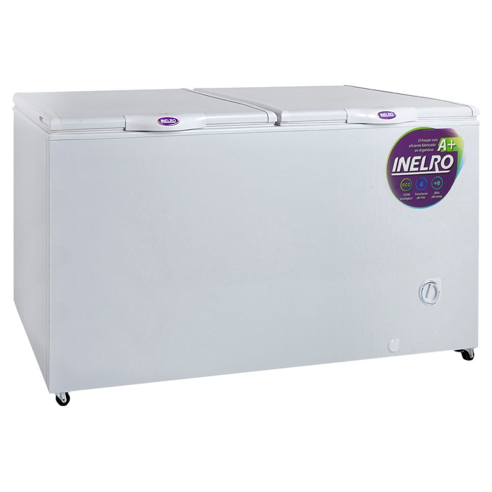 Freezer Horizontal Inelro Fih550 2 Tapas 460 Litros Dual