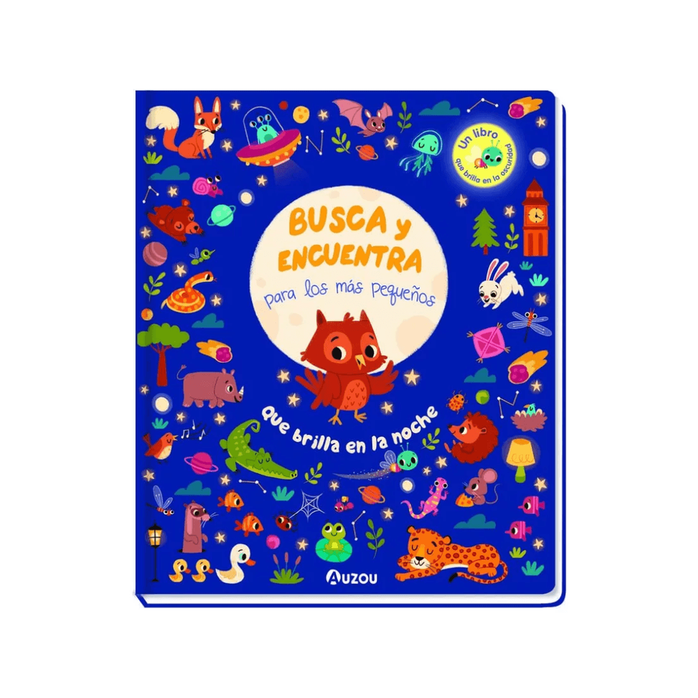 Libro Busca Y Encuentra Auzou Que brilla en la noche