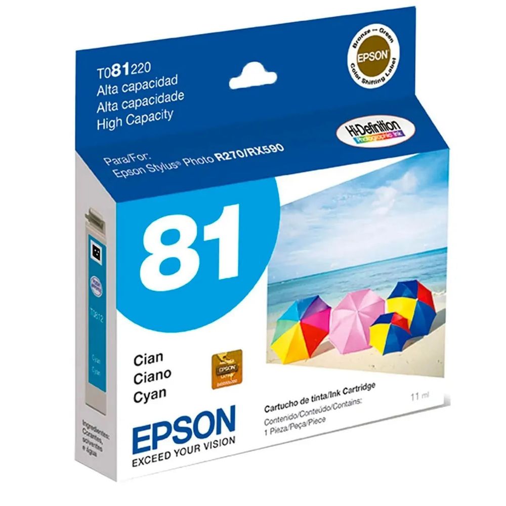 Cartucho Epson Cyan 81