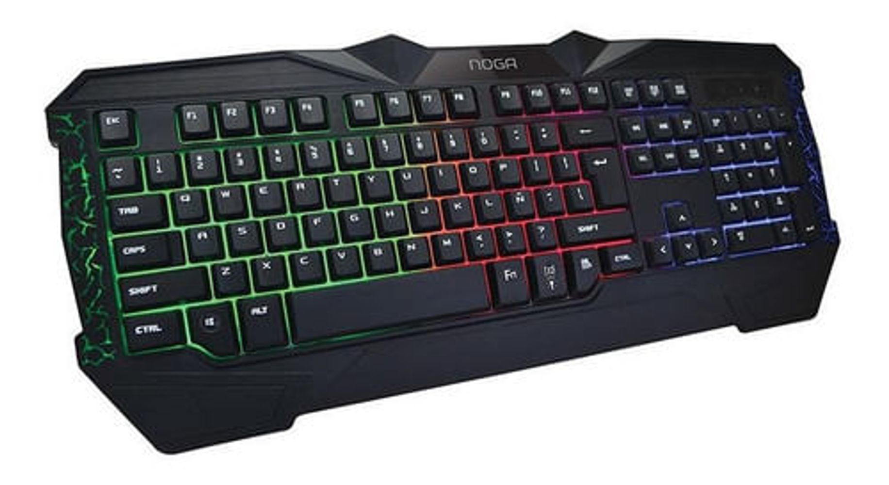 Teclado Gamer Noga Stormer Nkb Gk23 Retroiluminado Usb Gtia