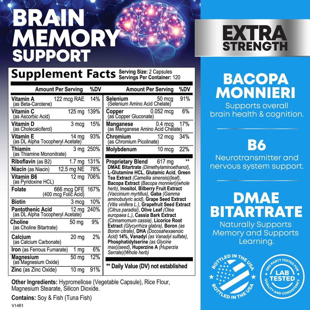 Nootropic Brain Supplements for Memory and Focus