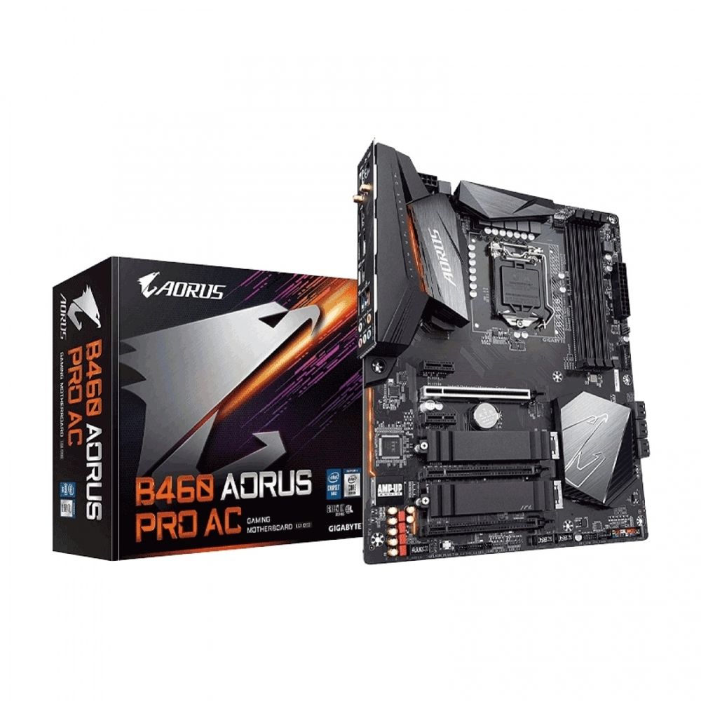 Gigabyte Motherboard (1200) B460m Aorus Pro