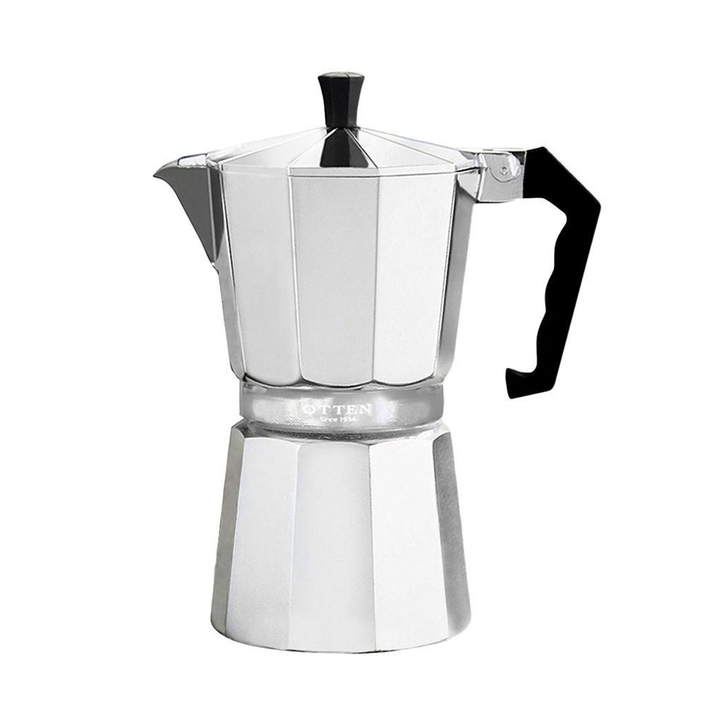 Cafetera Italiana Otten Plateada 600 ml