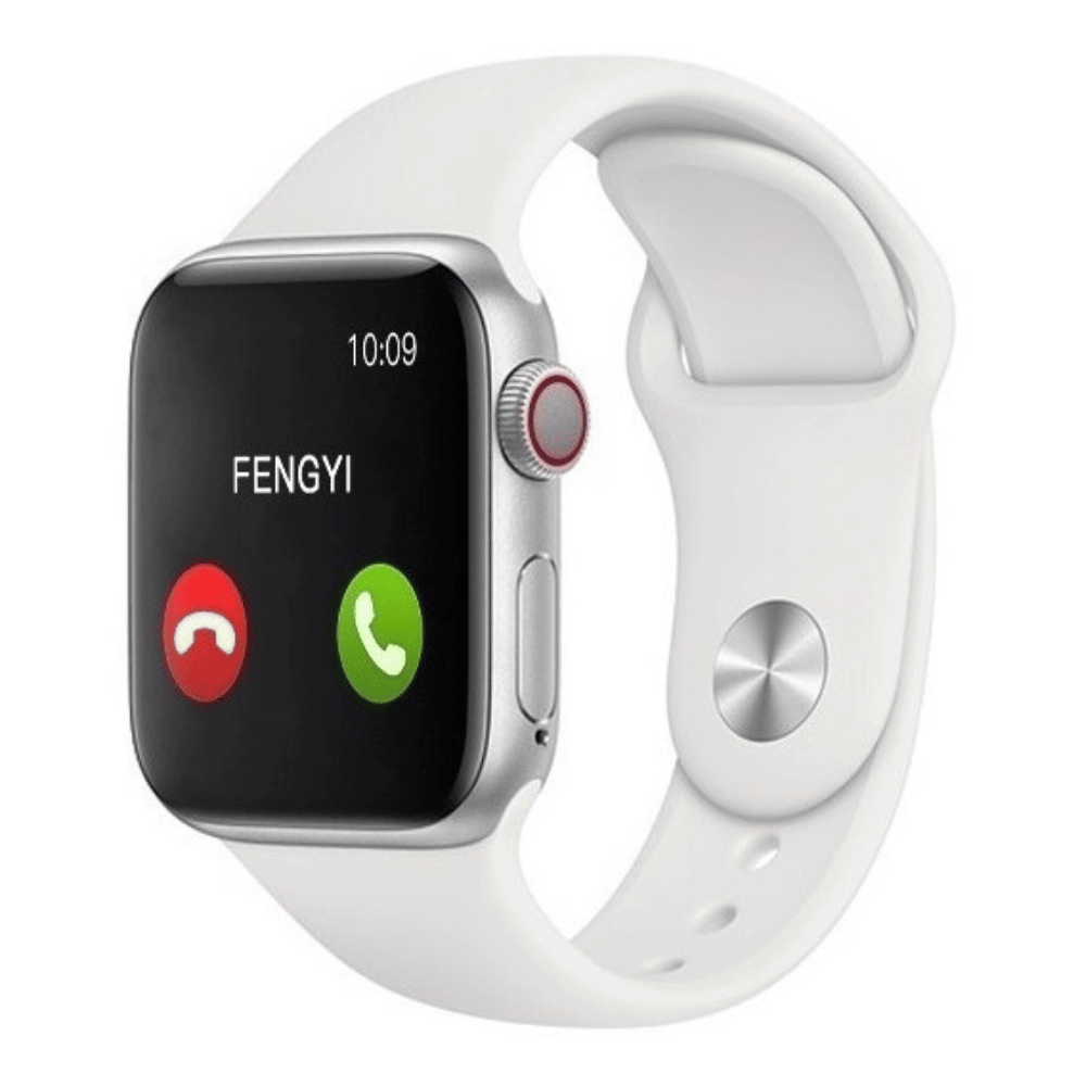 Smartwatch Reloj Inteligente T500 con Audio y Micrófono Blanco