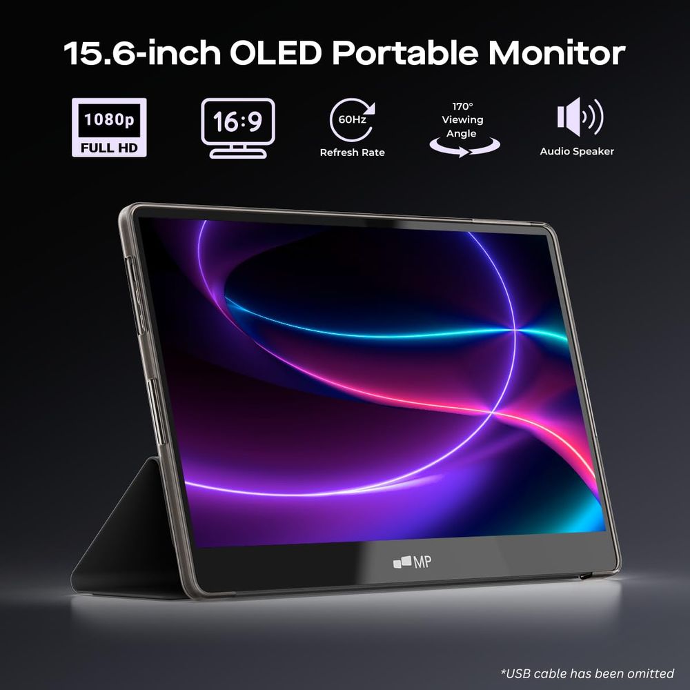 Monitor MP Mobile Pixels New Glance Plus 15 6 OLED