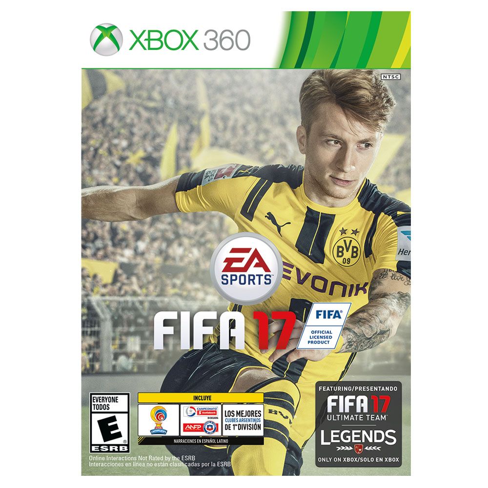 Juego Xbox 360 EA Sports FIFA 2017