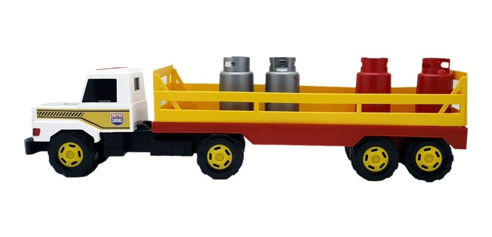 Camion De Juguete Grande Mosquito Garrafero Transportador