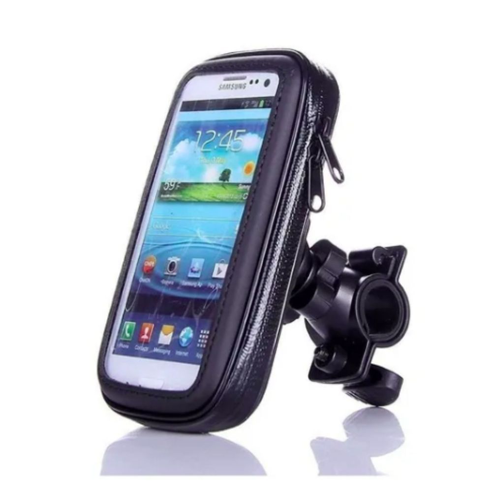 Porta Celular Funda Impermeable Movil Bici Mini Alforja Para