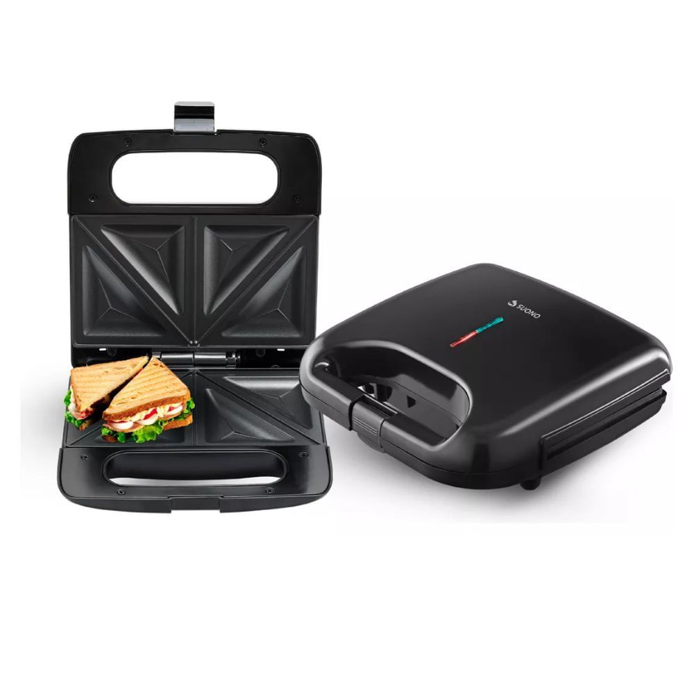 Grill Sandwichera Plancha Hoapin Sandwichera En 1, Gofrera
