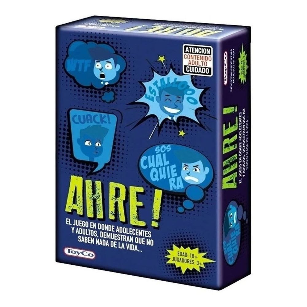 Juego De Mesa Ah Re Toyco Adultos