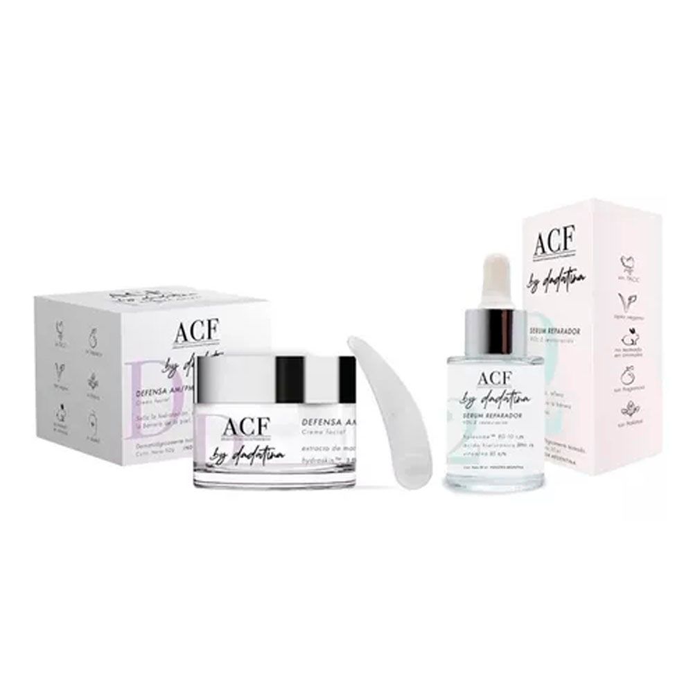 Acf By Dadatina Crema Facial Defensa Am/pm + Serum Vol 2