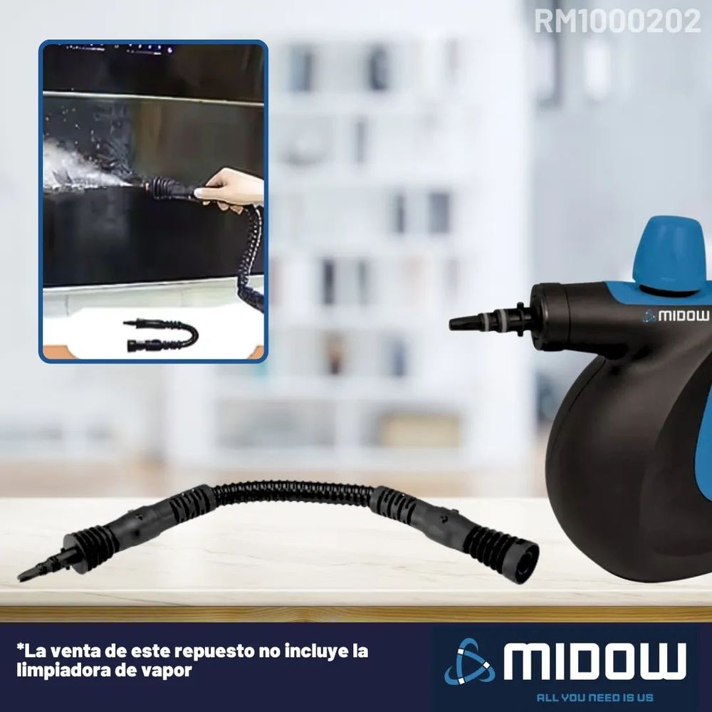 Midow Boquilla Con Flexible Para Limpiadora A Vapor Midow M10002