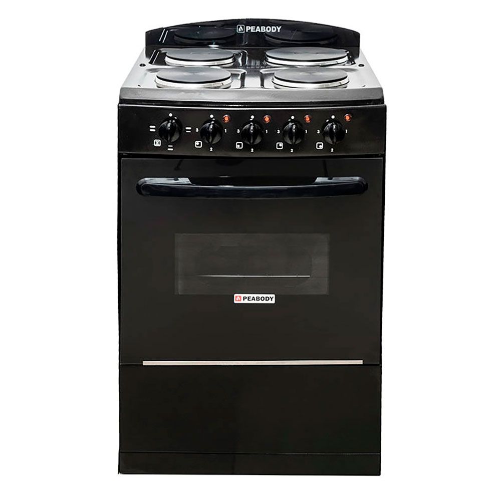 Cocina Eléctrica Peabody Negra 53 Cm