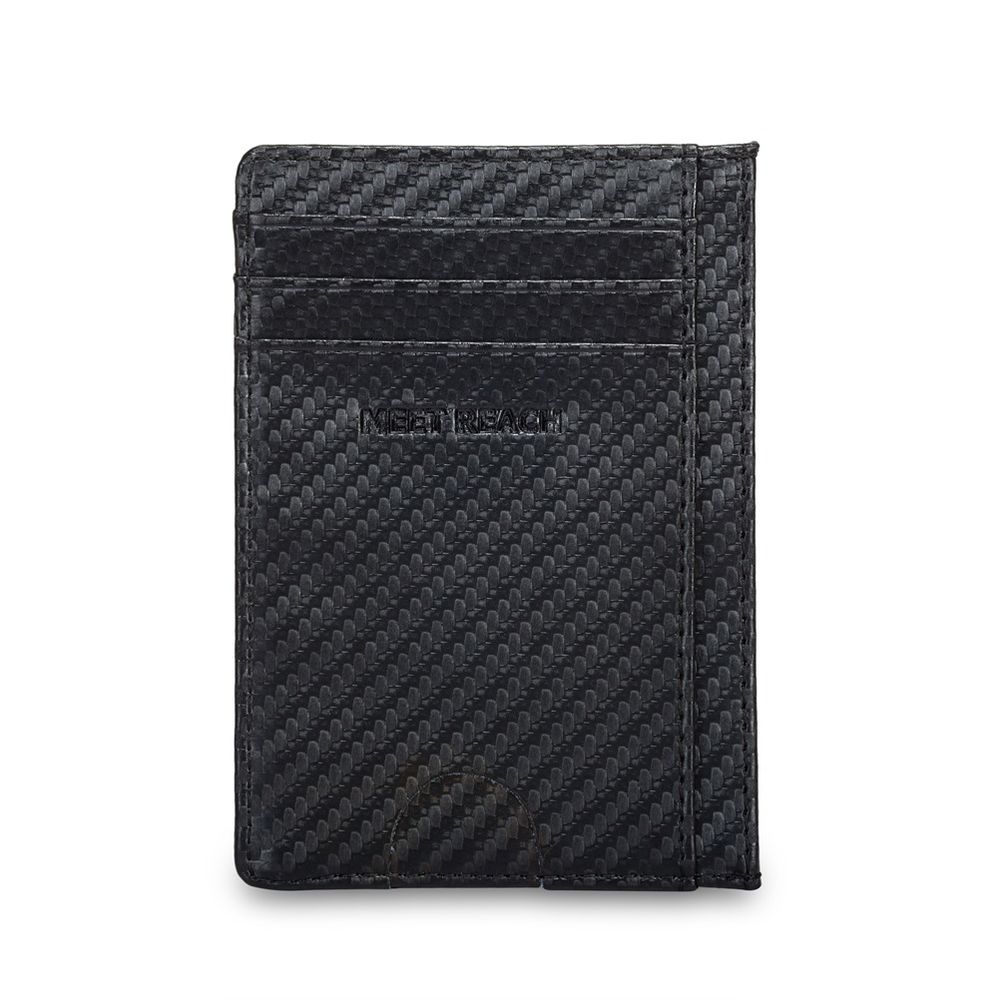 Billetera Minimalista Con Portatarjetas Bloqueo Rfid