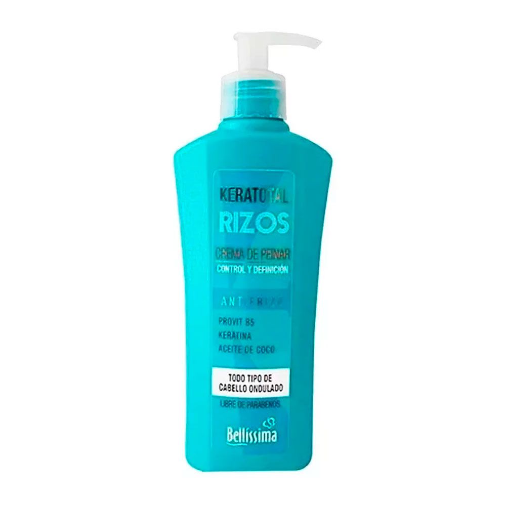 Crema De Peinar Rizos Control Y Definicion Bellissima 270 Ml