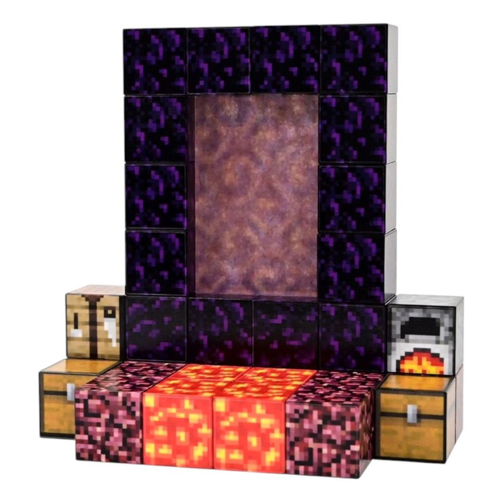 Bloques Magneticos Px Master De Construcción Minecraft 32pcs