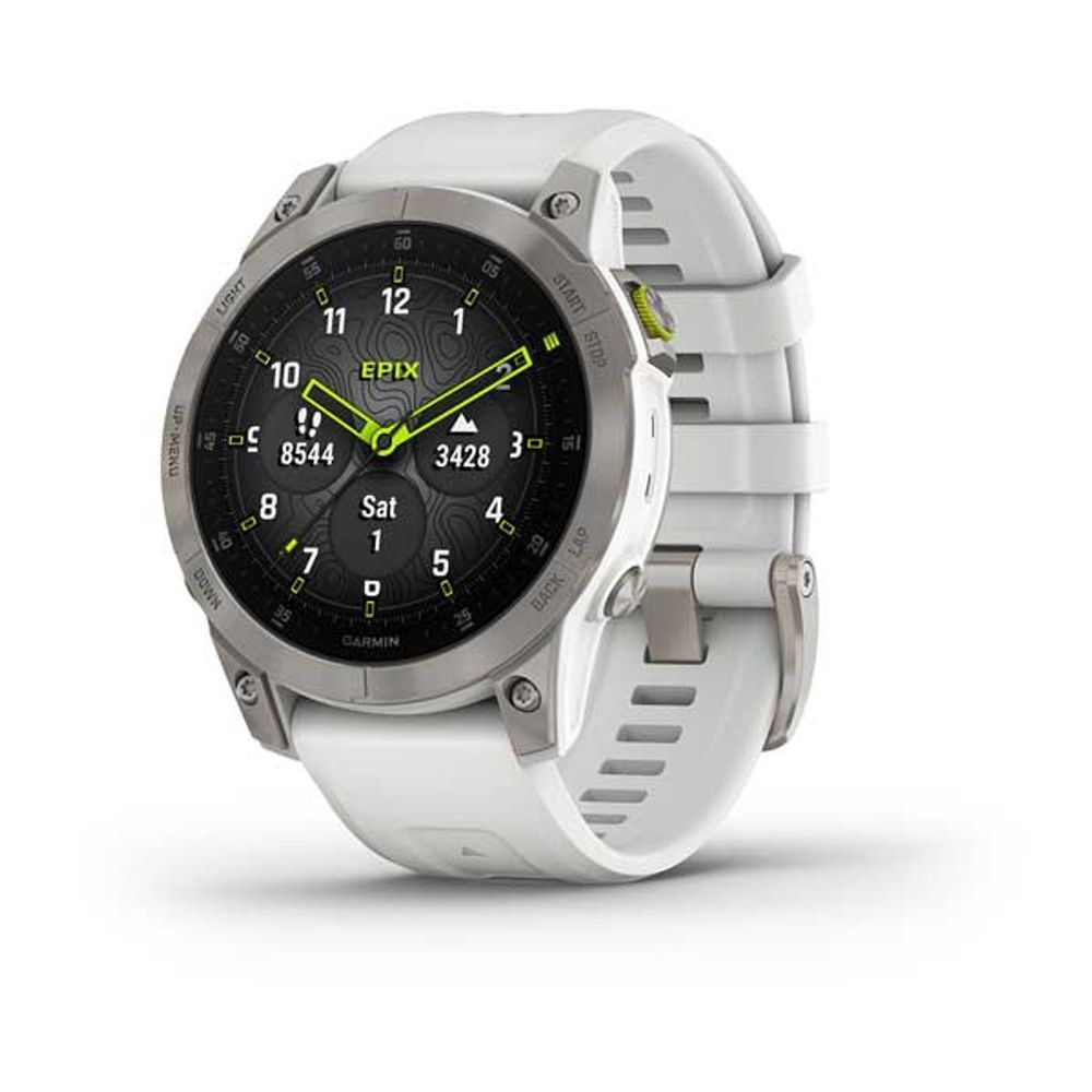 Garmin Fenix 7X Pro Solar, cristal, acero gris pizarra, reloj