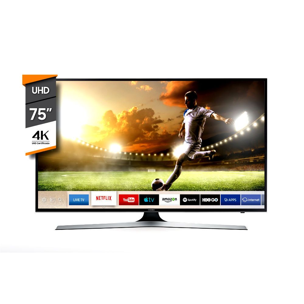Smart TV 4K 75 Samsung UN75MU6100