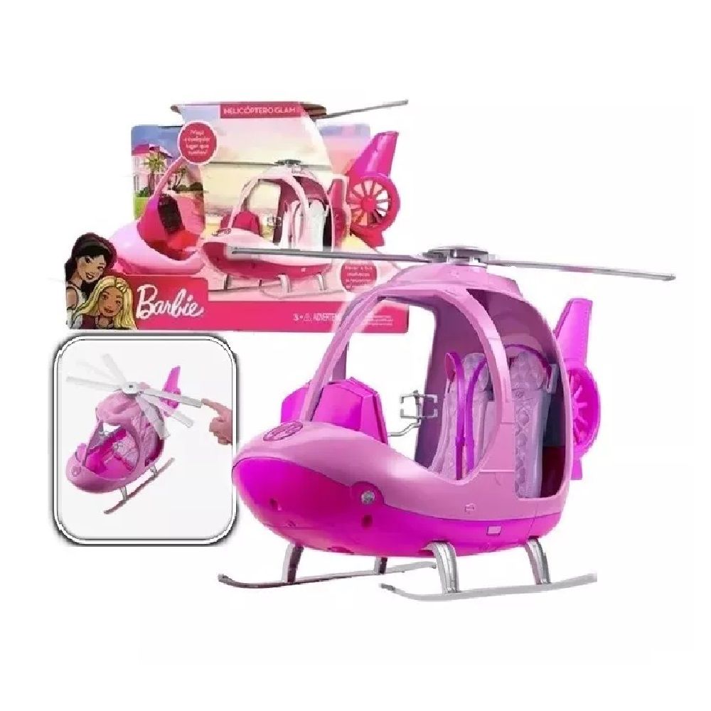 Helicóptero best sale de barbie