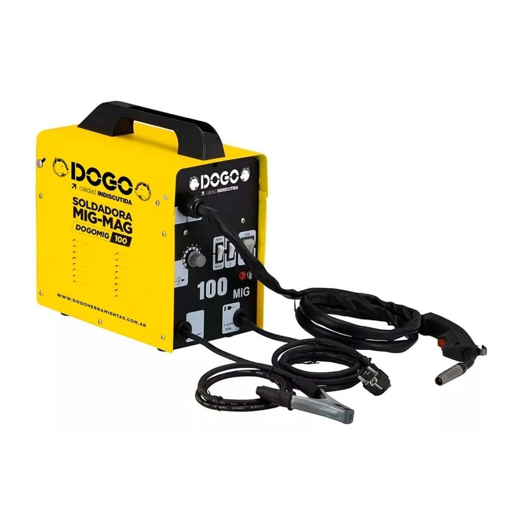 Soldadora Mig Dogo 100 Para Flux Sin Gas + Torcha