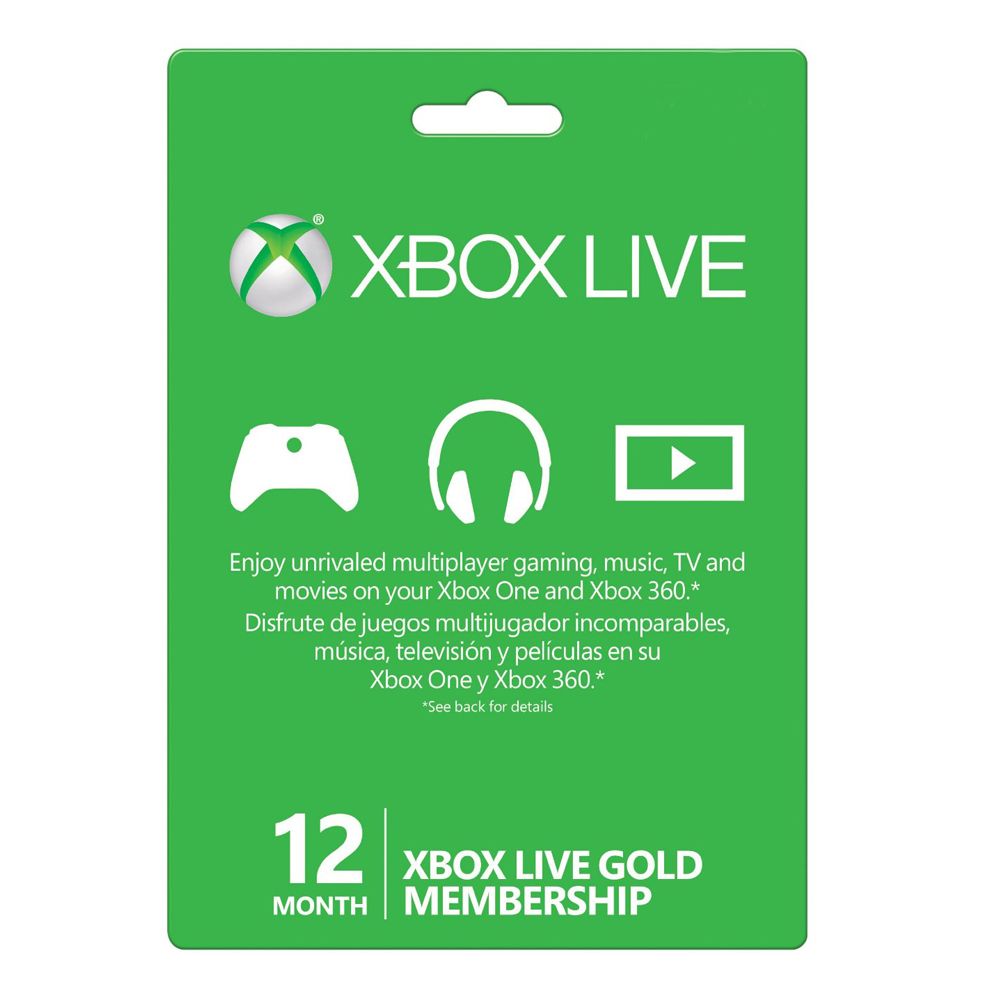 XBOX LIVE 12 MESES