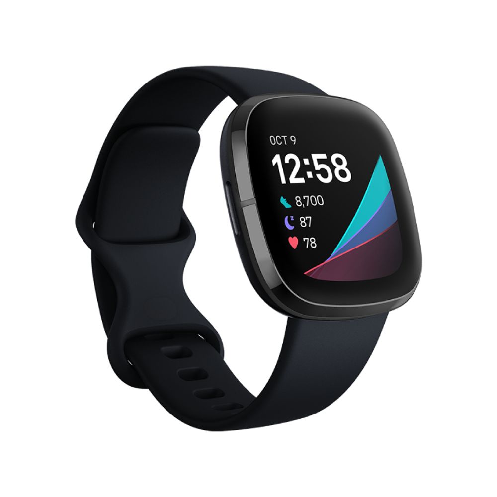 Smartwatch Fitbit Sense Carbongraphite Stainless Steel