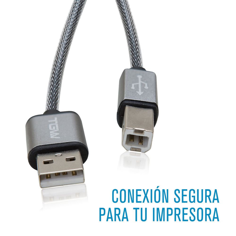 Cable Usb 20 Para Impresora 3 Metros Tgw Husb50 0843