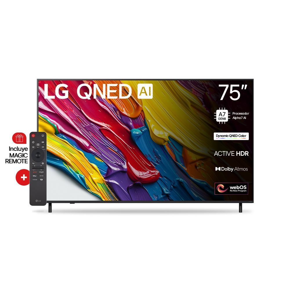 Smart Tv Lg 75 Pulgadas Qned Ultra Hd Thinq Ai