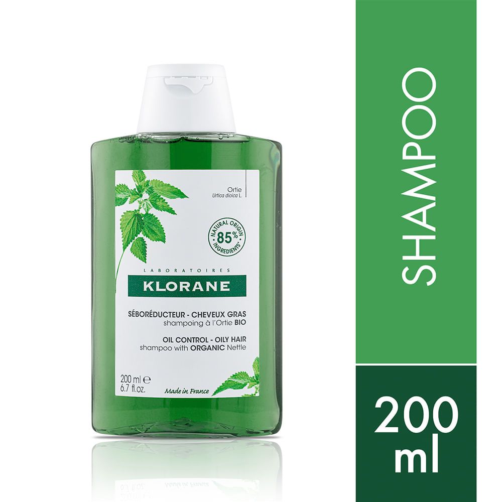 Shampoo Klorane Ortiga x 200ml. Openfarma