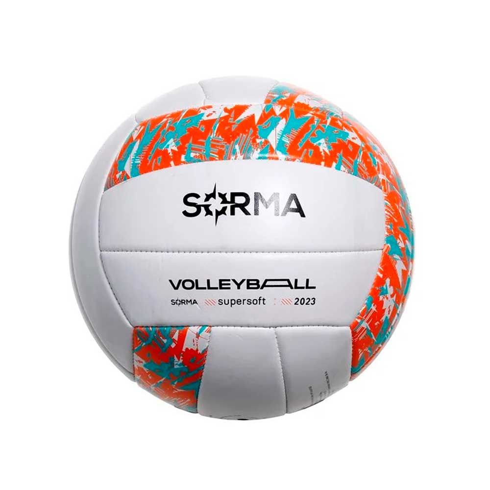 Mikasa VX20 - Ballon De Volleyball Plage Classique - Blanc Taille 5 - Pour Hommes Et Femmes