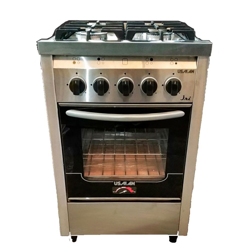 Cocina Industrial USMAN BLACK NIGHT 550 4 hornallas – Elite