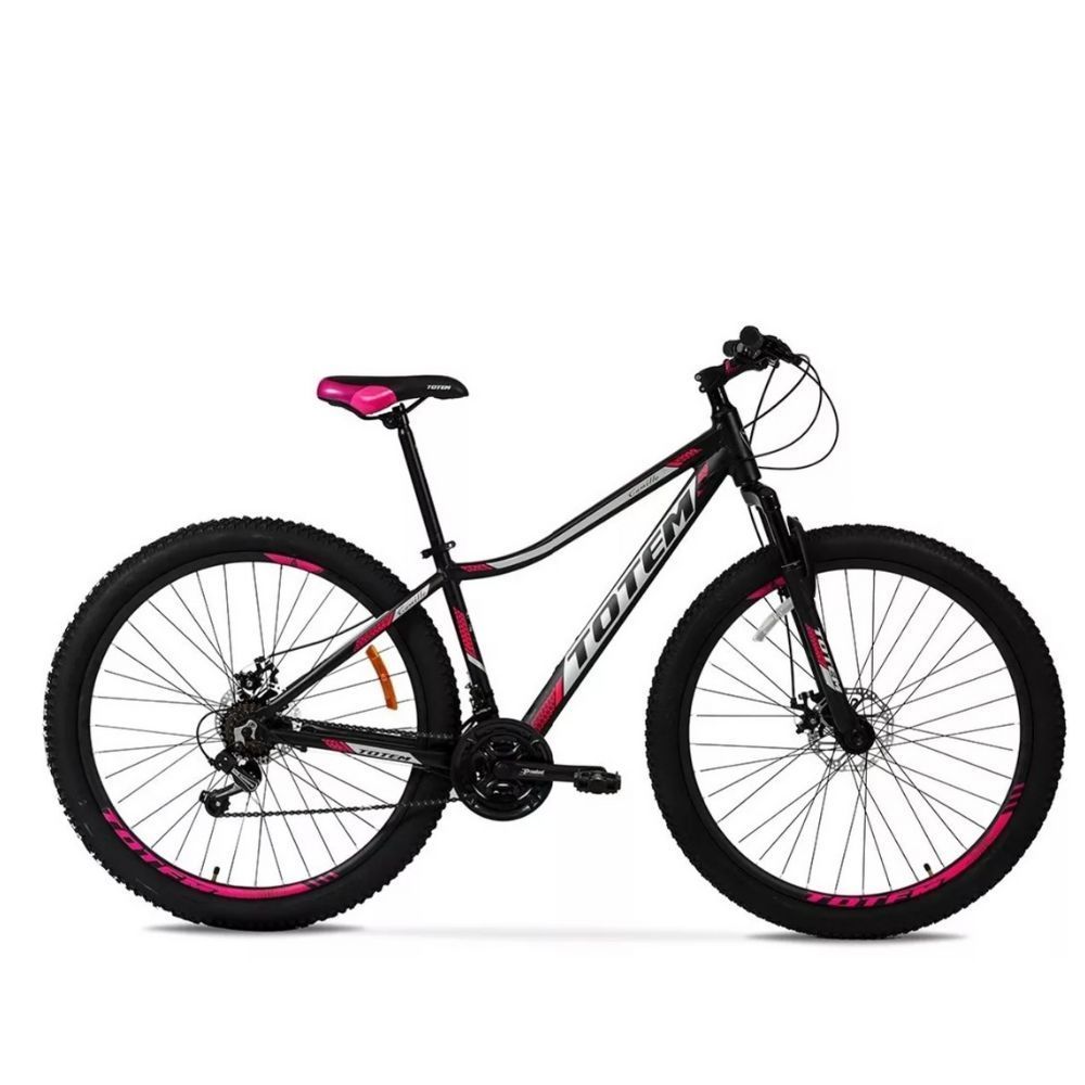 Bicicleta Mtb Totem By Topmega R29 21v Shimano Negro RosaTalle S 1007660