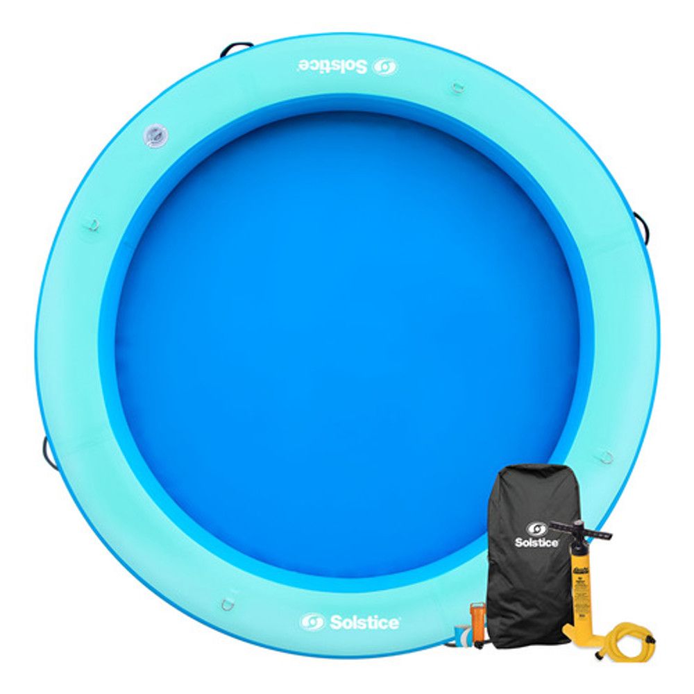Balsa Inflable Original Solstice Para Lago, Barco Y Piscina