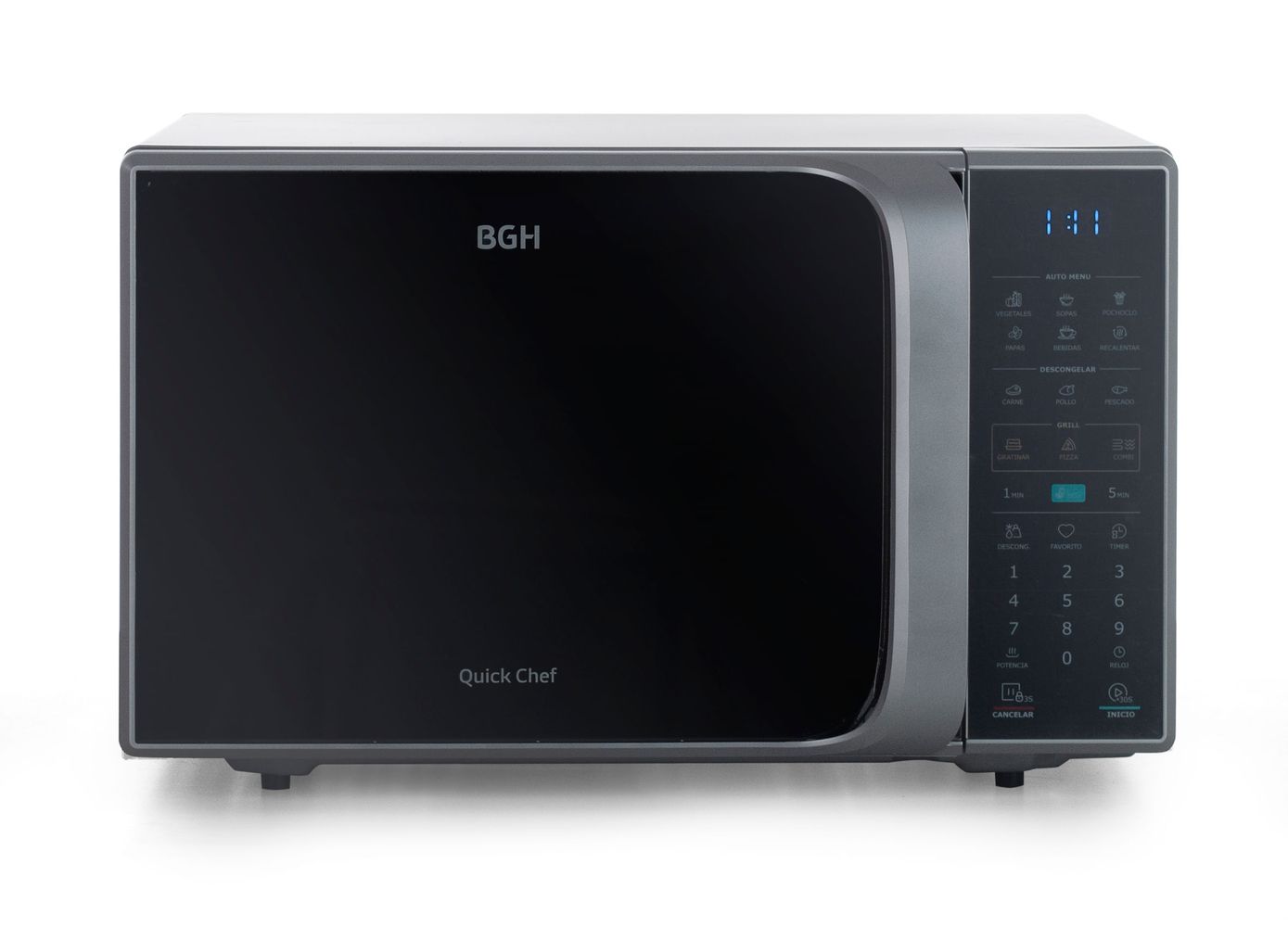 Microondas Bgh Quick Chef B120ds20 Silver 20 Litros 220v