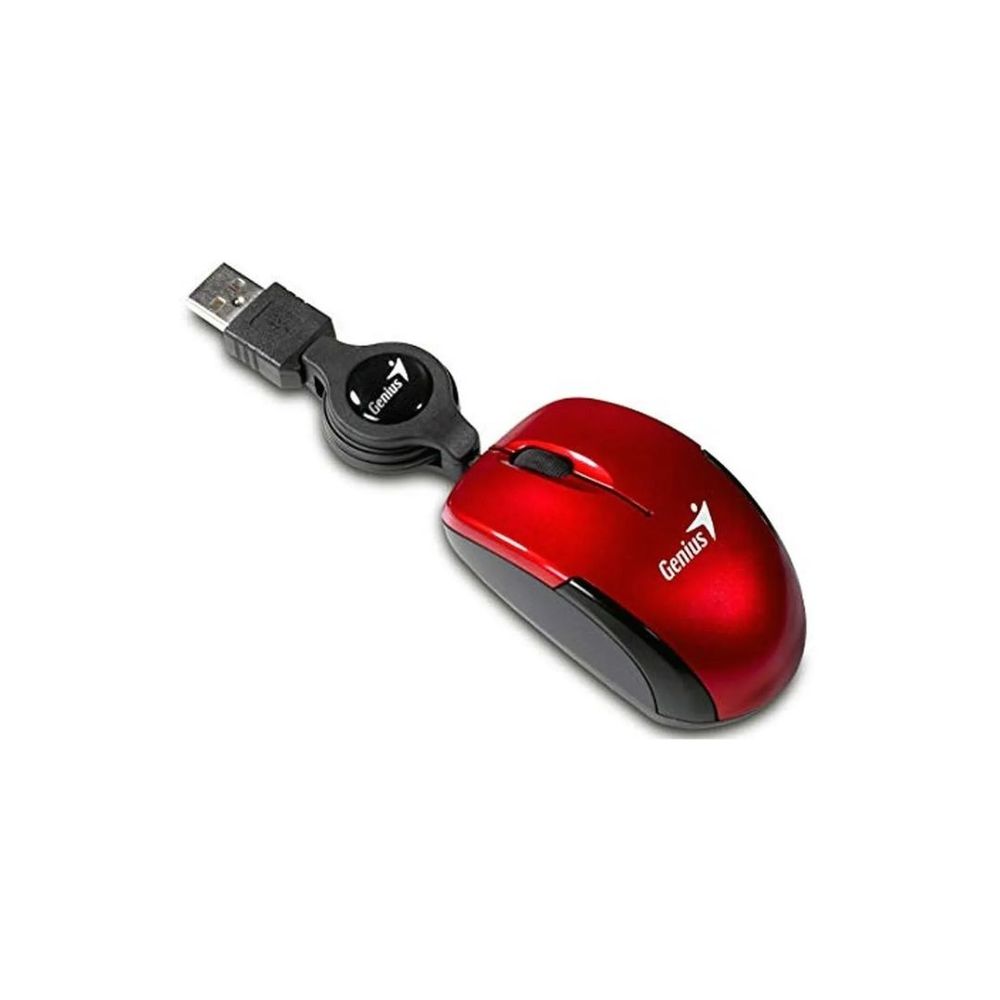 Mouse Mini Genius Micro Traveler V2 31010125102 Rubí
