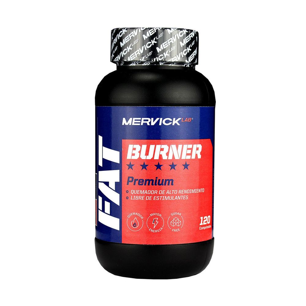 Fat Burner Premium 120 comprimidos SaborSin Sabor Mervick Lab
