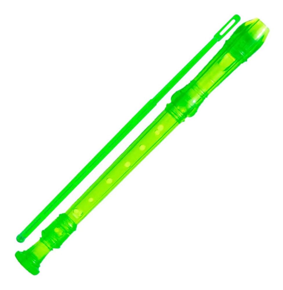 Flauta Dulce Parquer Escolar Soprano Digiacion Alemana Color Verde