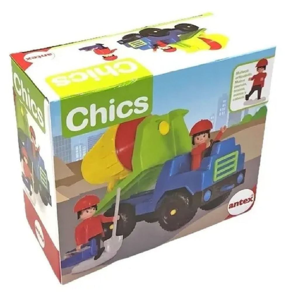 Chics Camión Con Muñecos Antex 9904 Camión Hormigonero
