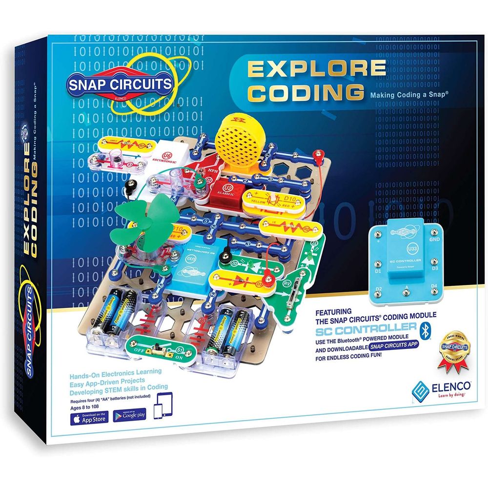 Snap Circuits Explore Coding STEM Building Toy