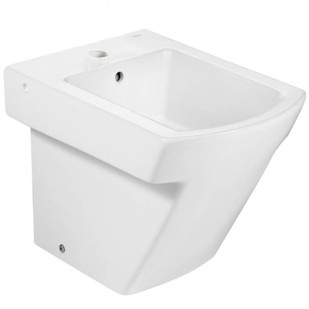 Bide Roca Hall Color Blanco 1 Agujero Monocomando