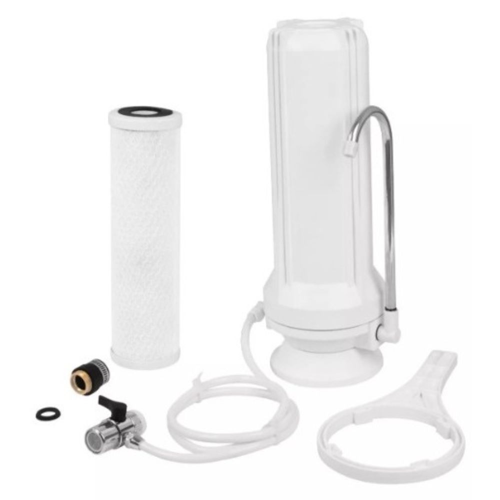purificador de agua bajo mesada ignus cepillado recto... Filtro Purificador Agua Sobre Mesada