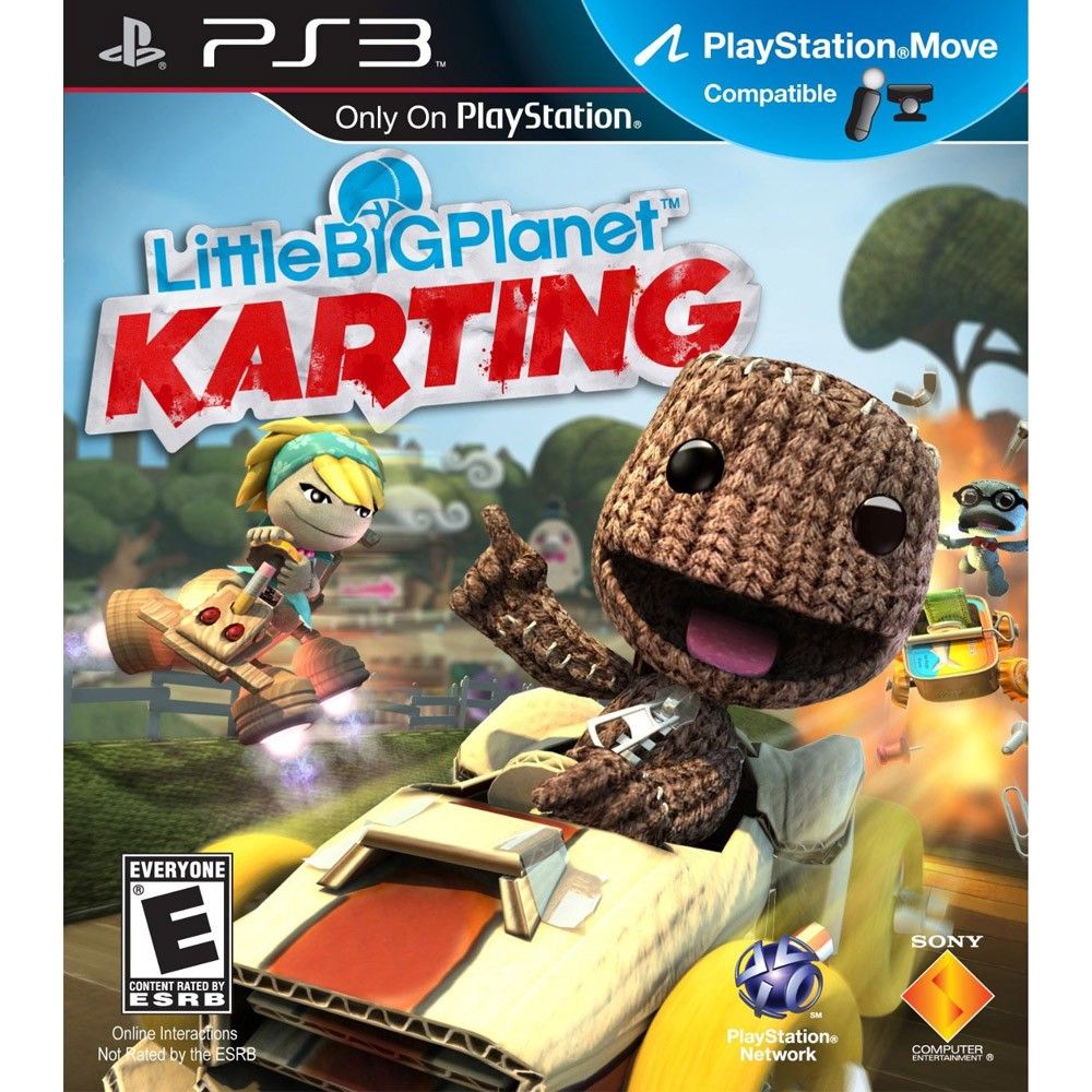 JUEGO PS3 SONY LITTLE BIG PLANET KARTING