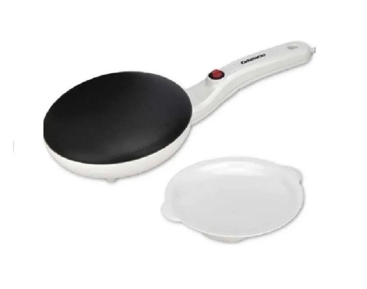 Panquequera Daewoo Dcrp610 Crepe Maker Con Plato Y Batidor