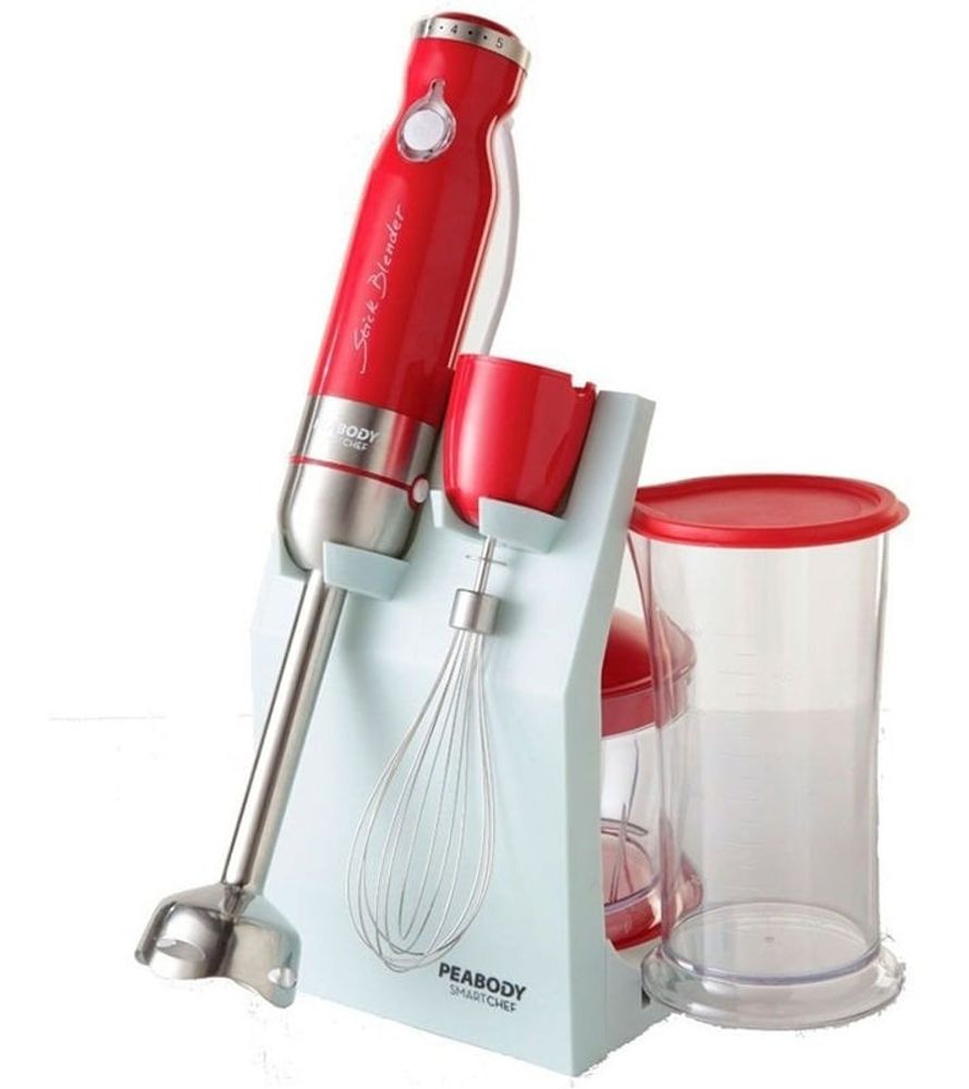 Licuadora De Mano Procesadora Mixer 800w Peabody Pe lm327