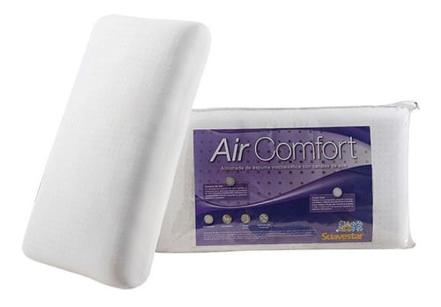 Almohada Cervical Antirronquido 60x40x12 Solución Para un Sueño Saludable y  Silencioso