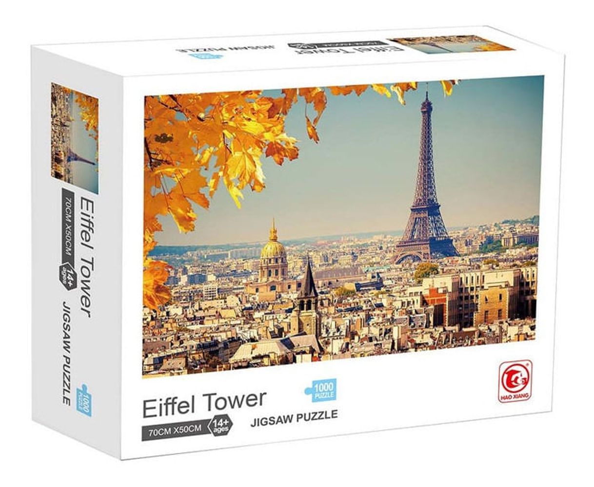 Lais Puzzle 1000 Pezzi: Parigi E La Torre Eiffel, Panorama Francese, Paesaggio Urbano, Divertimento Per Adulti - 5