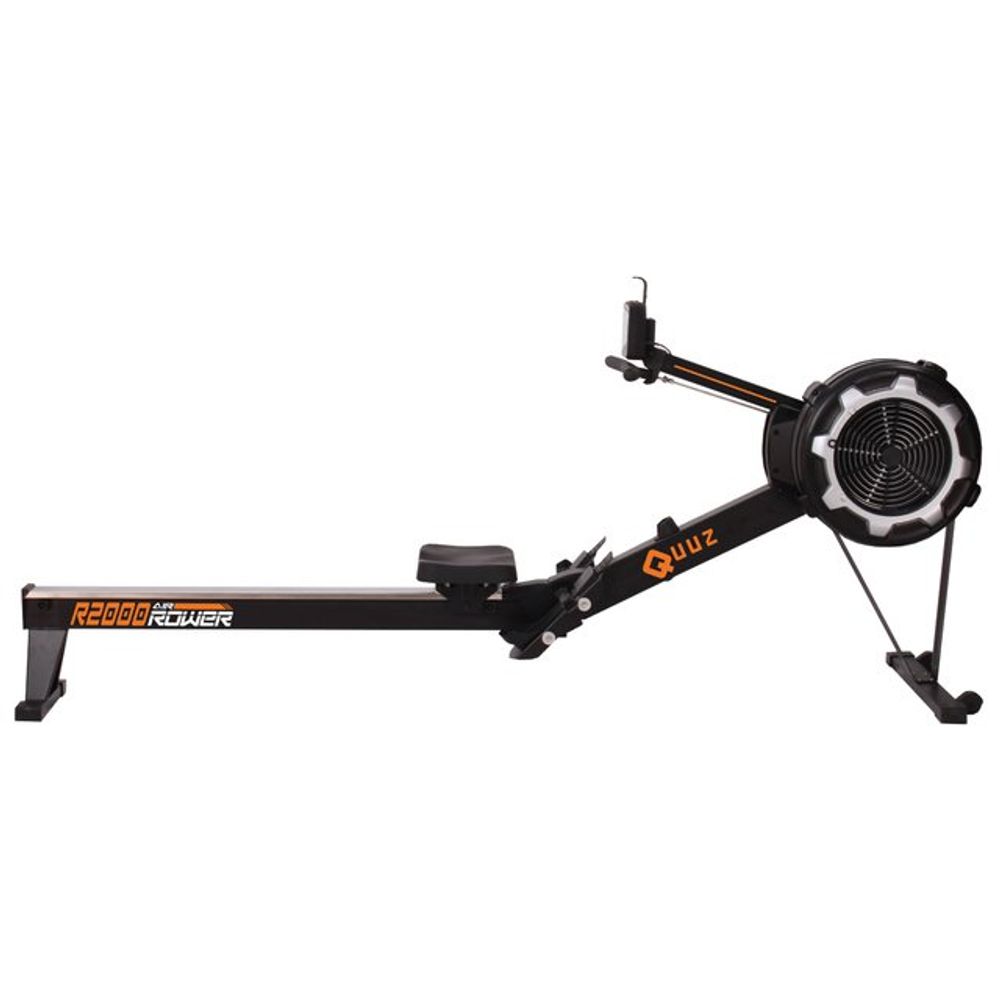 FAN ROWER - Simulador de REMO ERGOMETRICO QUUZ con computadora color Gris